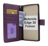 New Standcase Wallet Motorola Edge 30 Fusion 5G (Lila)