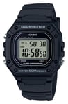 Casio Men's Digital Illuminator Black Resin Strap Watch