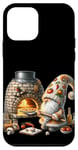 Coque pour iPhone 12 mini Pizza Baker Dad Gnome With Hot Stone Pizza Oven Italy Travel