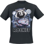 Guardians Of The Galaxy Vol. 3 - Rocket T-Shirt black