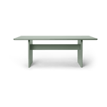 ferm LIVING Rink spisebord large 200x90x74 cm Tea green