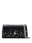 Marc Jacobs Leather Star Stud Dual Chain Mini Bag, Black