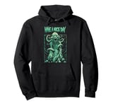 Have a nice day Blegh Deathcore Metalcore Ironic Pullover Hoodie