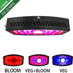 Lampe de Croissance LED Horticole 1100W - Spectre Complet - VEG & BLOOM - Marque GOBRO