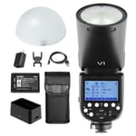 Godox V1 Canon Speedlight Flash with AK R11 Accessory | UK Warranty 