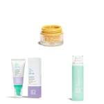 Bundle of 3INA MAKEUP - The Lip Therapist Balm + The Every Single Day SPF50 + The Fixing Spray - Baume à Lèvre + Crème Solaire Visage + Spray Fixateur de Maquillage - Vegan - Cruelty Free