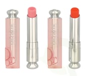 Dior Addict Lip Glow Duo Set 6.4 g #001 Pink & #004 Coral