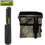 Détecteur de métaux GARRETT PROPOINTER pour trouver facilement les cibles - Etui de port à la ceinture inclus + sacoche camo + cordon de sécurité.