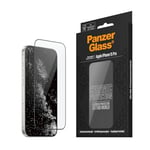 PanzerGlass Protection d'Écran en Céramique pour iPhone 15 Pro - Protection d'Écran 5 Fois Plus Forte, Verre Ohara avec Force Astronomique, Installation Facile