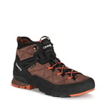 AKU Men's Rock DFS MID GTX Calzado senderismo, Brown/Rust, 36 cm