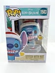 Funko Pop Vinyl Disney Stitch with Hat 1503 Christmas Santa Costume Lilo NEW