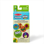 Melissa &amp; Doug - Sticker WOW!-tillbeh. refill - Dinosaurie, 300 st.