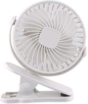 Mini Ventilateur Pince, Ventilateur Usb De Bureau, Portable Ventilateur De Table