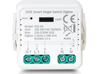 Gise Gise Smart Single Switch Zigbee | Single Zigbee Relay Module | Gss-Zb