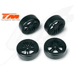 [FR] Team Magic Gomme - 1/10 Drift - montato - Cerchi 5 Spoke Neri - 12mm Hex -