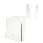 Tuya ZigBee Commutateur de scène sans fil alimenté par 3 piles bouton mécaniq...