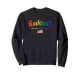 Rockwall Gothic Design Lgbtqai+ rainbow Version Sweatshirt