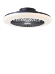 Brilliant Lighting Salerno Semi Flush LED Ceiling Fan Light