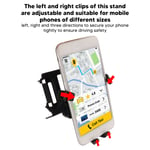 Air Vent Phone Holder ABS Anti Wear Car Phone Mount Lightweight Stable