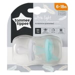 Silikonitutti Tommee Tippee Ultra Light 6-18kk, 2 kpl, 433459