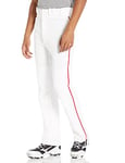 Mizuno Premier Pro G2 Pantalon de Baseball passepoilé pour Homme XS Blanc/Rouge