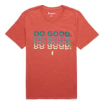 Cotopaxi Mens Do Good Repeat Organic T-shirt (Röd (MAGMA) Large)