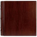 Matrimonio Traditional Red Wedding Photo Album - 12.5" Square Overall