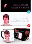 OFFICIAL DAVID BOWIE ALADDIN SANE HEAT CHANGE COFFEE MUG CUP NEW IN BOX GB *