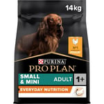 PURINA PRO PLAN | Small & Mini Adult | Everyday Nutrition | Croquettes | Chien | Adulte | Riche en Poulet | Sac de 14kg