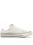 Converse Womens Metallic Ballet Leather Hi Trainers - Metallic, Multi, Size 8, Women