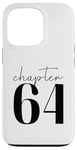 Coque pour iPhone 13 Pro Chapitre 64 Anniversaire Célébration Jalon