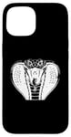 Coque pour iPhone 15 Serpent Cobra Attrape-Poison Reptile Terrarium Reptiles Toxiques