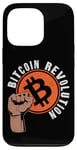 iPhone 13 Pro Bitcoin Crypto Revolution Fist Bitcoin Revolution Case