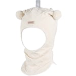 Kivat Cable balaclava til barn og baby, creme