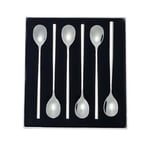 Horwood BL46 Stellar Rochester Latte/Sundae Spoon, Set of 6, Silver