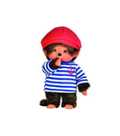 Bandai - Monchhichi - Peluche - Garçon Marin 20 cm - 20073