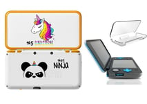 Coque New 2ds Xl Panda Ninja Licorne Kawaii Transparente