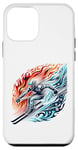 Coque pour iPhone 12 mini Feu Et Glace Ski Aventure