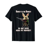 Hippety To The Hoppety Guard Bunny Fun 2nd Amendment T-Shirt