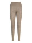 Björn Borg Borg High Waist Pattern Tights Beige