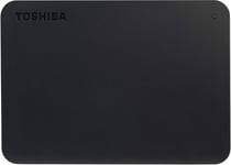 Disque Dur Externe Toshiba Canvio Basics 1To, Noir, USB 3.2. Gen 1 (HDTB410EK3AA