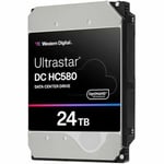 WD Ultrastar DC HC580 WUH722424ALE6L4 - Disque Dur - 24To - Interne - 3.5" (8.9 cm) - SATA 6Gb/s - 7200 TR/Min - Tampon 512 Mo