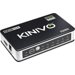 Kinivo 550BN 4K HDMI Switch with IR Wireless Remote 5 Port, 4K 60Hz HDR, High