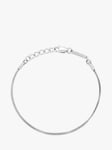 BARTLETT LONDON Men's Thin Box Chain Bracelet