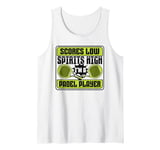 Scores Low Spirits High Paddle Tennis Paddle Ball Padel Tank Top