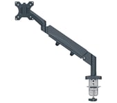 LEITZ Ergo Single Arm Tilt & Swivel 17-32" Monitor Desk Mount