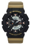 Casio G-Shock Black Dial Quartz Sports 200M Men's Watch GA-110TU-1A5