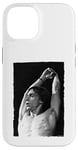 Coque pour iPhone 14 Iggy Pop Of The Stooges On Stage 1980 par Virginia Turbett