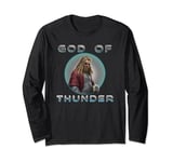 Marvel Avengers: Endgame Thor God Of Thunder Circle Portrait Manche Longue