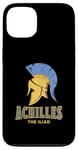 iPhone 13 Achilles the Iliad Homer Greek Helmet Symbol Case